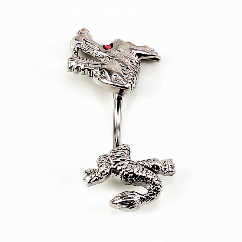 Roestvrij Stalen Draak Navelpiercing Roestvrij Stalen Draak Navelpiercing