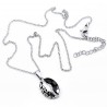 Ketting + Stalen Hanger met Natuurlijke Hematiet Steen