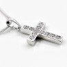Xuping Gerhodineerd Dames Ketting + Kruis Hanger