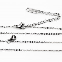 Roestvrij Stalen Dames Ketting met Sleutel Hanger