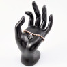 Licht Roze Kristal Armband - Stalen Hanger en Zirkonia
