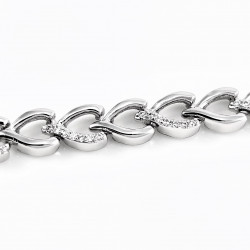Dames XUPING Gerhodineerd Hart Armband