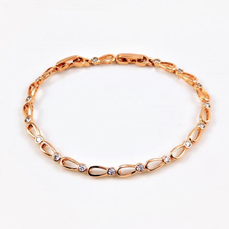 Dames XUPING Rosé Vergulde Tennisarmband