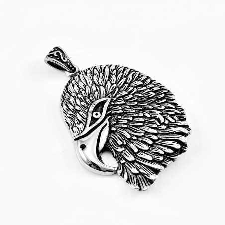 Roestvrij Stalen Adelaarskop Hanger Dames - Heren