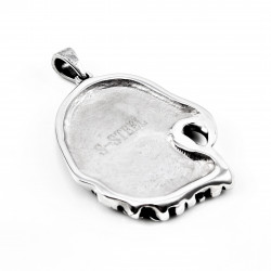 70cm x 3mm Ketting + Adelaarskop Hanger Dames - Heren - Roestvrij Stalen