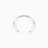 S925 Sterling Zilver Neuspiercing Ring "C" Vorm
