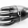 Dames Roestvrij Stalen Paperclip-Schakels Armband