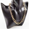 Dames Goudkleurige Roestvrij Stalen Schakels Ketting