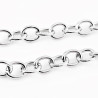 Zilverkleurige Roestvrij Stalen Dames Schakels Ketting