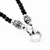 SP Fashion Jewelry - Heren Ketting - 6mm Gefacetteer Zwart Onyx-Kralen