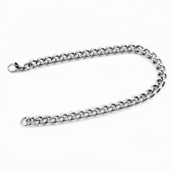 Roestvrij Stalen Cubaanse Ronde Schakelarmband Dames - Heren