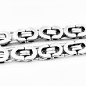 8mm Breed Heren Koningsarmband Roestvrij Stalen Zilverkleur