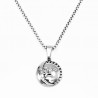 RVS Talisman Zon en Maan Hanger Dames - Heren