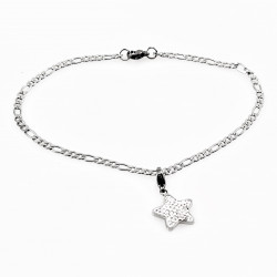 RVS Charm Ster Hanger Symbool voor Armbanden - Kettingen - Enkelband