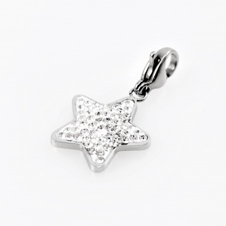 RVS Charm Ster Hanger Symbool voor Armbanden - Kettingen - Enkelband