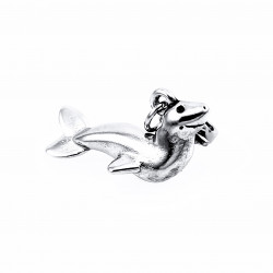 RVS Charm Dolfijn Hanger voor Armbanden - Kettingen
