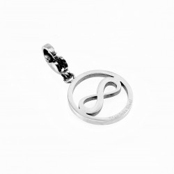 RVS Charm Oneindigheid Hanger voor Armbanden - Kettingen