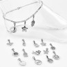 RVS Charm Hond Hanger voor Armbanden - Kettingen
