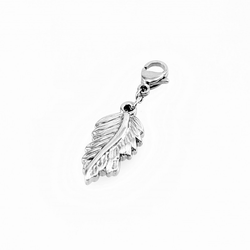 RVS Charm Veer Hanger voor Armbanden - Kettingen RVS Charm Veer Hanger voor Armbanden - Kettingen