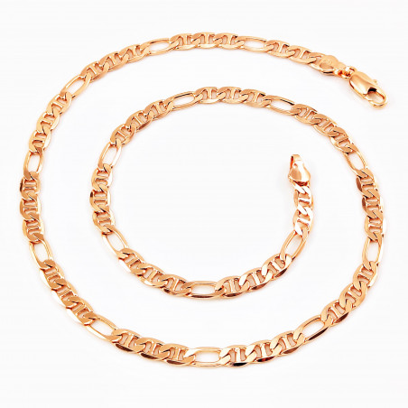 Roségoudkleurig XUPING Figaro Schakelketting 5,5mm Dames - Heren