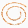 Roségoudkleurig XUPING Figaro Schakelketting 5,5mm Dames - Heren