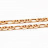 Roségoudkleurig XUPING Figaro Schakelketting 5,5mm Dames - Heren