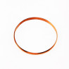 Roségoudkleurige RVS Dames Klassieke Bangle Armband