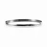Klassieke RVS Zilverkluer Dames Bangle Armband
