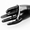 Klassieke RVS Zilverkluer Dames Bangle Armband