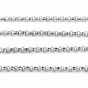Stalen Mallorcaanse of Rolo Ketting 50cm x 2mm Dames & Heren