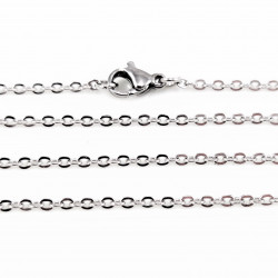 Roestvrij Stalen Set Dames Ketting + Oorbellen