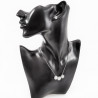 Roestvrij Stalen Set Dames Ketting + Oorbellen