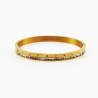 Dames Slavenarmband goudkleurige Roestvrij Stalen Bangle