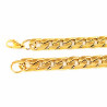 60cm x 11mm Heren Cubaanse Ketting Verguld Roestvrij Stalen