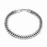 21cm x 9mm Cubaanse-Stijl Roestvrij Stalen Armband - Heren