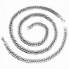 21cm x 9mm Cubaanse-Stijl Roestvrij Stalen Armband - Heren