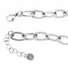 Dottilove Ovale Schakelarmband - Dames - Roestvrij Staal