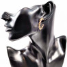 Dottilove Ø28mm Kettingschakel Oorringen - Dames Oorbellen - Roestvrij Stalen - Gold Plated