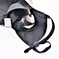 Unisex Militair Design Masker Mondkapje met 2-Filters PM5.2- Katoenen Mondkapje - Wasbare Mondmasker