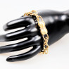 MAILLA Dames Schakelsketting Armband - Vergulde Roestvrij Stalen Armband