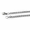 60cm x 3mm Visgraatketting - Roestvrij Staal - Dames-Heren Ketting
