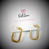 Dottilove Ø26mm Schakel Oorbellen - Dames - Gold Plated