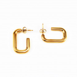 Dottilove Ø26mm Schakel Oorbellen - Dames - Gold Plated