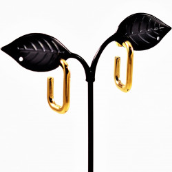 Dottilove Ø26mm Schakel Oorbellen - Dames - Gold Plated