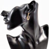 Dottilove Ø26mm Schakel Oorbellen - Dames - Gold Plated