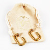 Dottilove Ø26mm Schakel Oorbellen - Dames - Gold Plated
