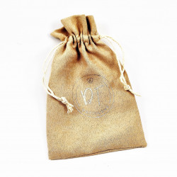 Dottilove Collier- RVS Geel Gold Plated - Dames Ketting met Turks Oog Hanger