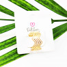 Dottilove Ring - Verstelbare Dames Ring Golvend Ontwerp - RVS Gold Plated