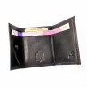 Black Buck - Portemonnee Heren en Dames Zwart Leren - Met RFID Anti-Skim Bescherming