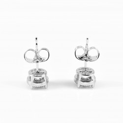 XUPING Oorbellen Dames - Gerhodineerd Stekers - Zirkonia-Steen 5mm Oorknoppen
